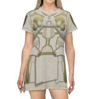 Valkyrie White Armor Dress, Thor Ragnarok Costume