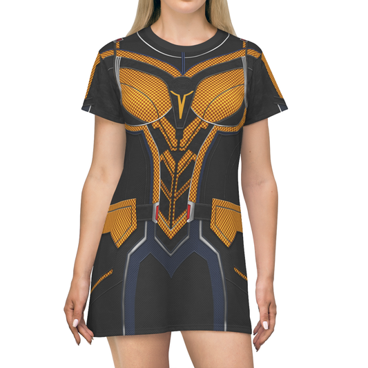 Hope Van Dyne Short Sleeve Dress, Ant-Man And The Wasp Quantumania Costume