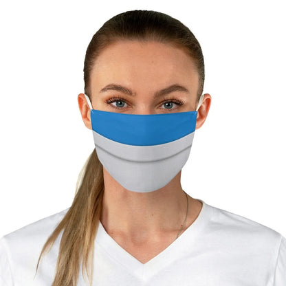 Belle Village Blue Face Mask, Beauty and the Beast Costume