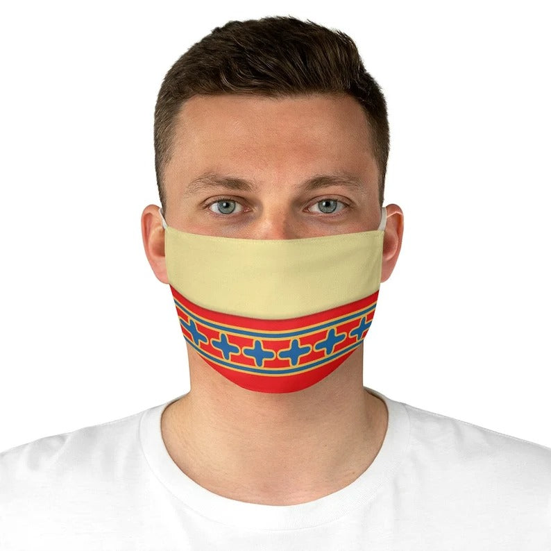 Pinocchio Face Mask, Pinocchio Costume