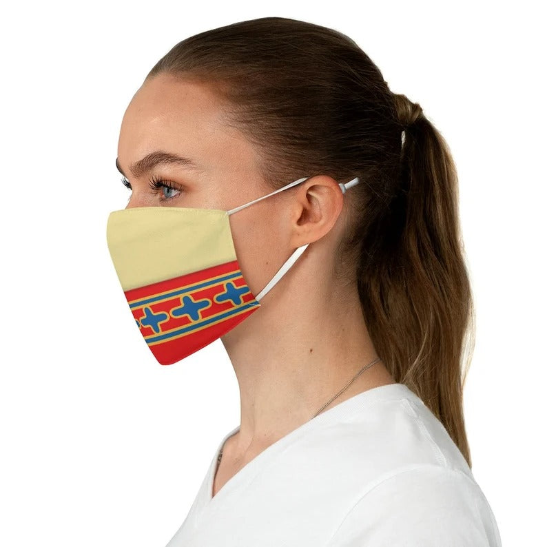 Pinocchio Face Mask, Pinocchio Costume