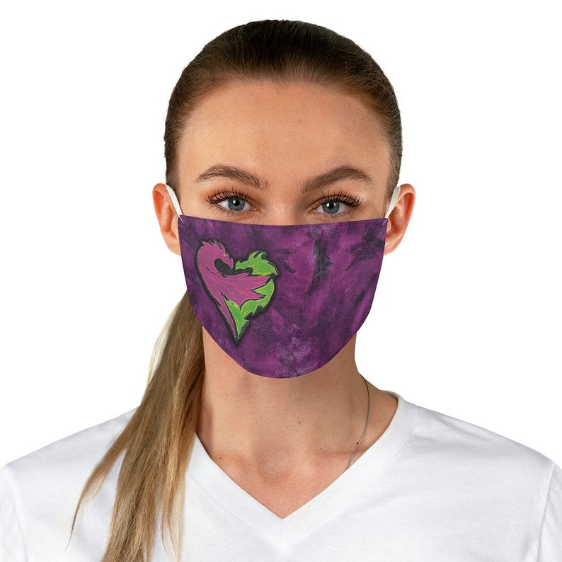 Mal Face Mask, Descendants 2 Costume