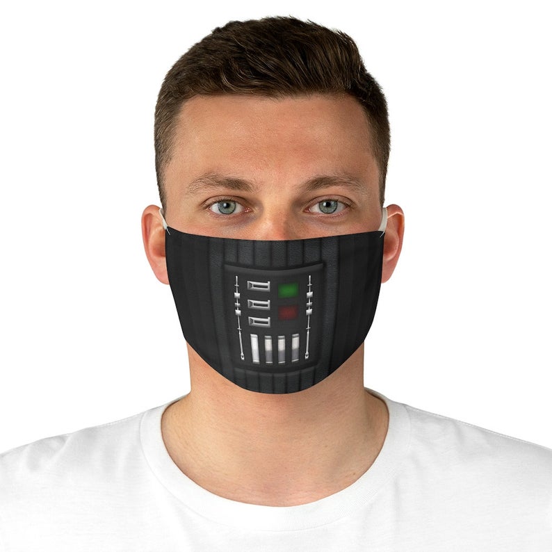 Darth Vader Face Mask, Star Wars Costume
