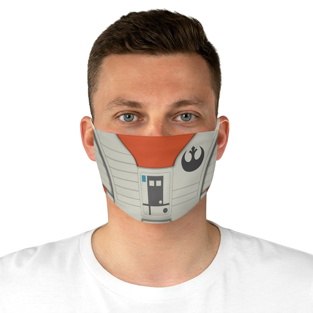 Poe Dameron Cloth Face Mask, Star Wars Resistance Costume
