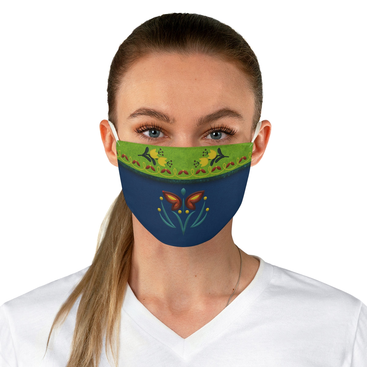 Anna Cloth Face Mask, Frozen Fever Costume