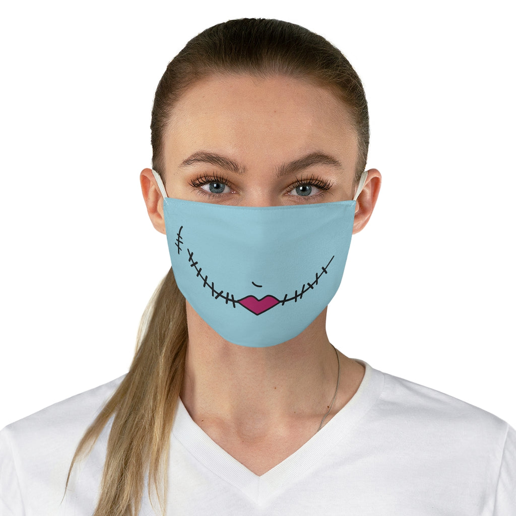 Sally Cloth Face Mask, Nightmare Before Christmas Costume