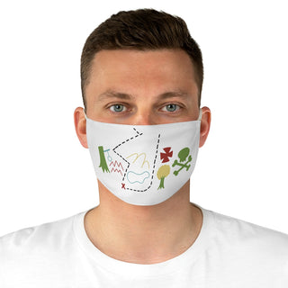 Mr. Darling Cloth Face Mask, Peter Pan Costume