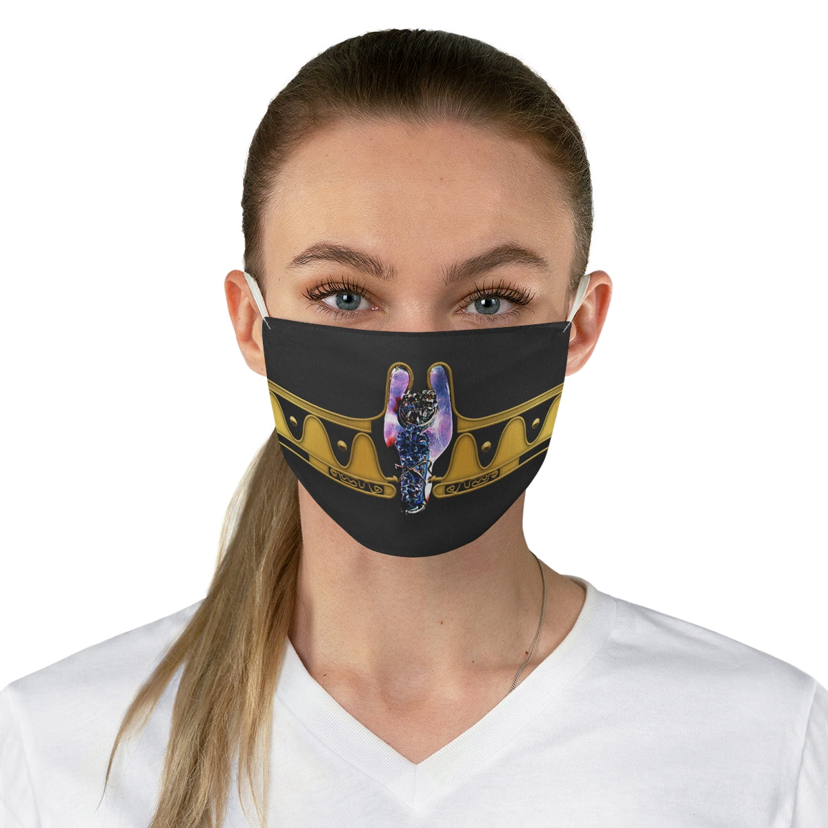 Queen Ramonda Face Mask, Black Panther Costume