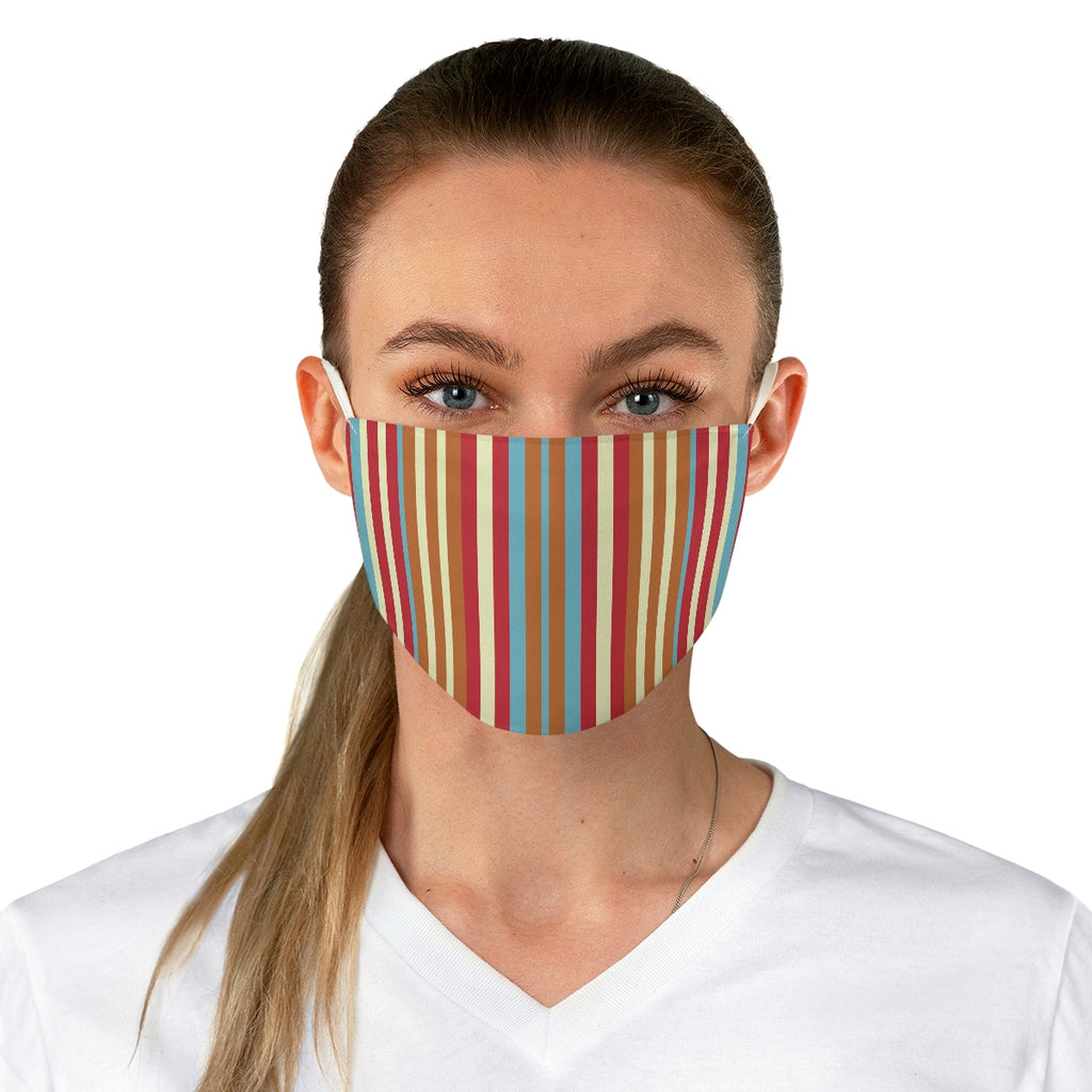 Wanda Retro Stripes Face Mask, WandaVision Costume
