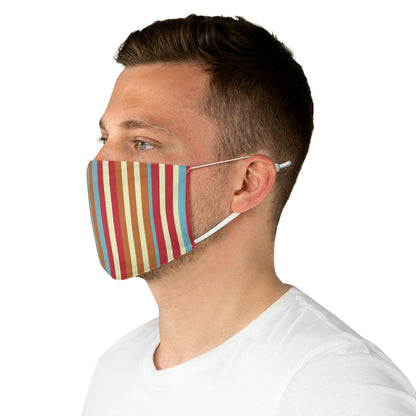 Wanda Retro Stripes Face Mask, WandaVision Costume