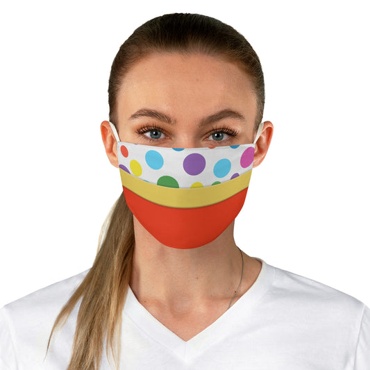 Orange Move It! Shake Face Mask, Magic Kingdom Costume