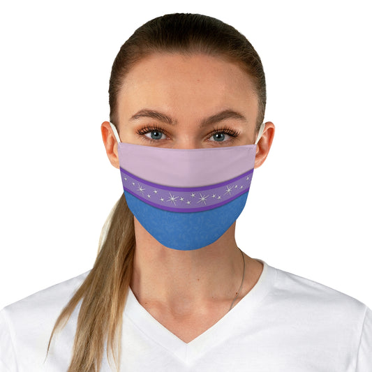 Blue Boppity Boutique Face Mask, Disney Cast Member Costume