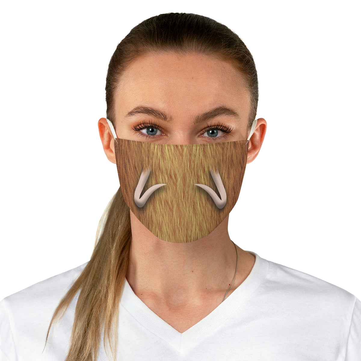 Ellie Cloth Face Mask, The Ice Age Adventures of Buck Wild Costume