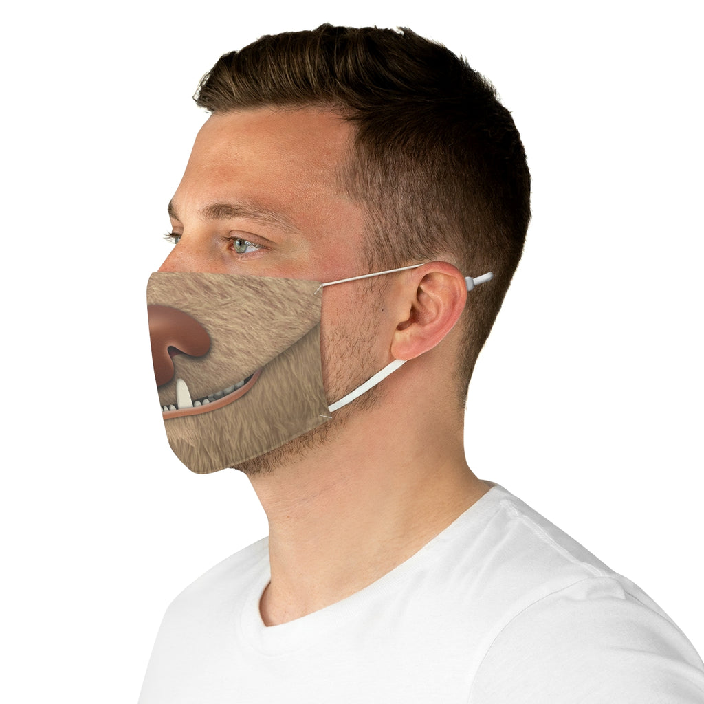 Buck Cloth Face Mask, The Ice Age Adventures of Buck Wild Costume