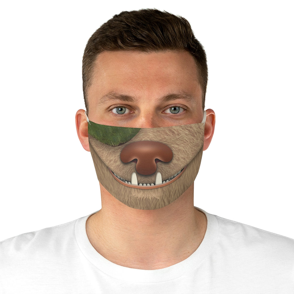 Buck Cloth Face Mask, The Ice Age Adventures of Buck Wild Costume
