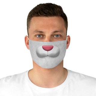 Fergie the White Rabbit Face Mask, Alice Wonderland Bakery Costume