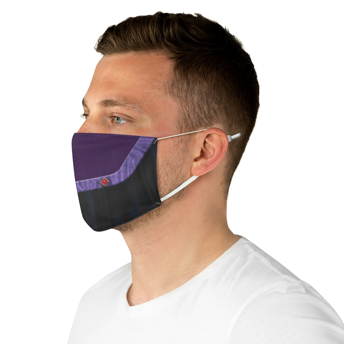 Judge Claude Frollo Face Mask, The Hunchback of Notre Dame Costume