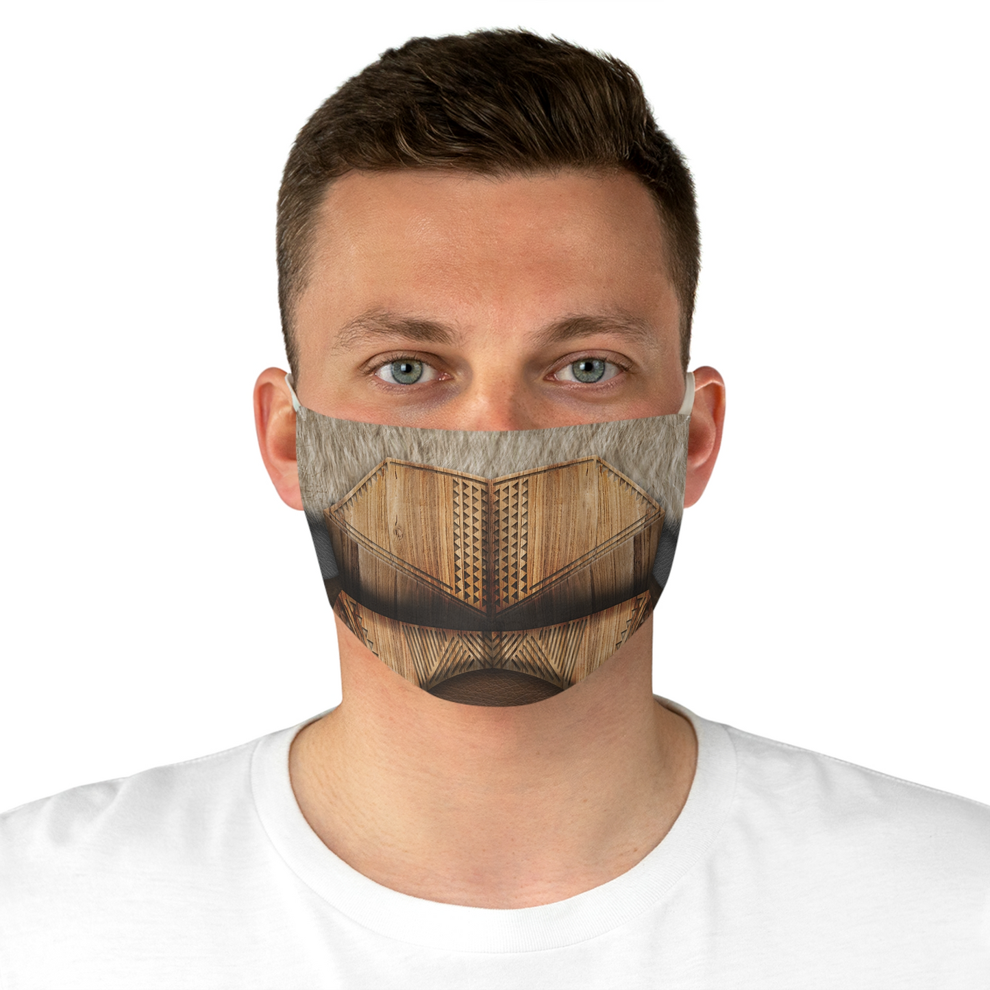 Lord M'Baku Cloth Face Mask, Black Panther Wakanda Forever Costume