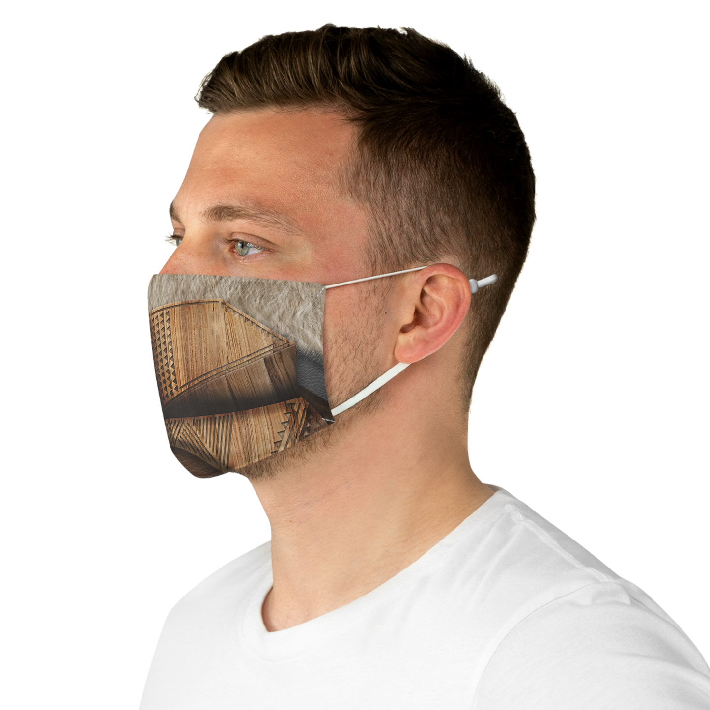 Lord M'Baku Cloth Face Mask, Black Panther Wakanda Forever Costume