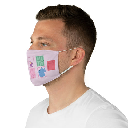 Boo's Door Cloth Face Mask, Monsters Inc Costume