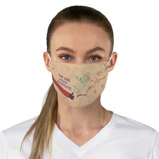 You Are Most Beautiful Wall Cloth Face Mask, Animal Kingdom Costume
