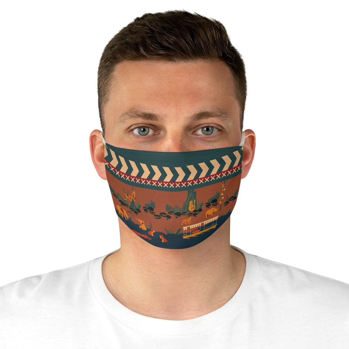 Jungle Cruise Cloth Face Mask, Jungle Cruise Boat Costume