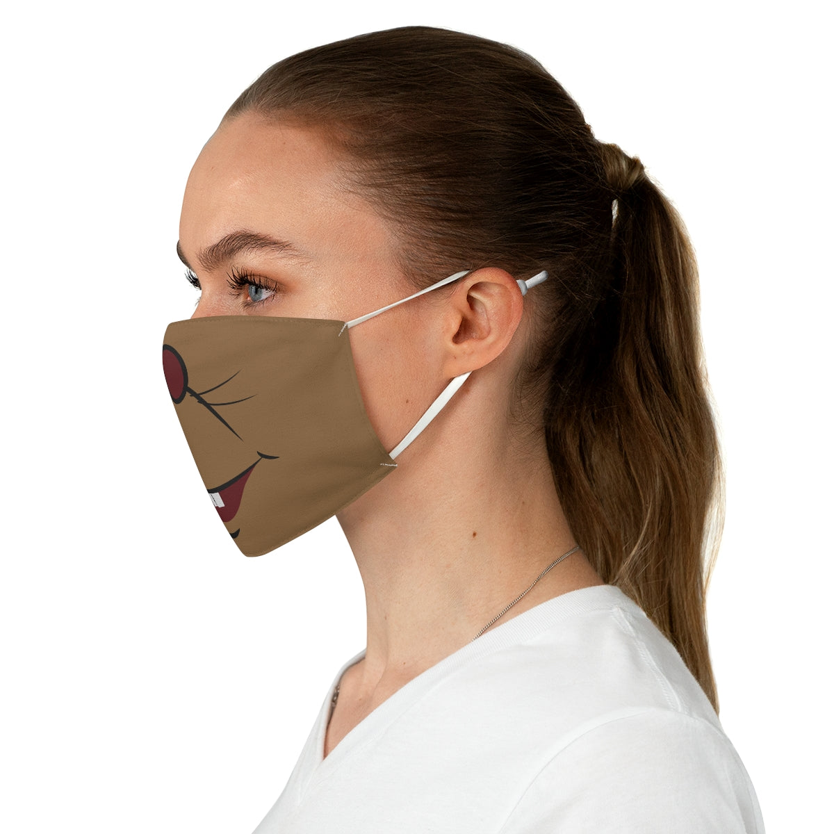 Jaq Cloth Face Mask, Cinderella Costume