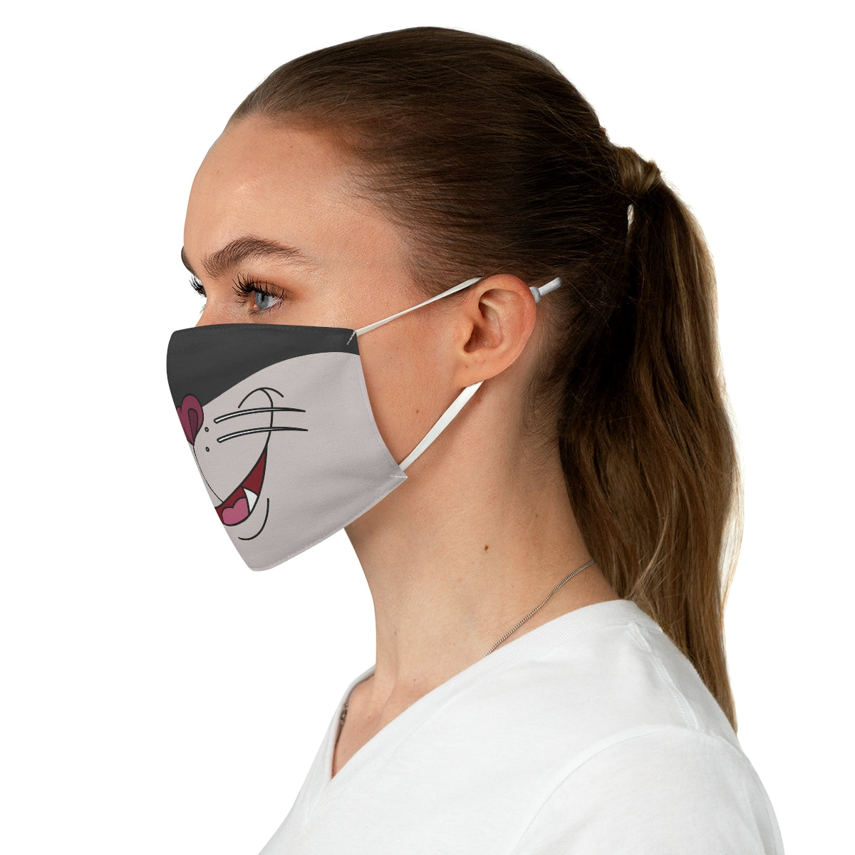 Lucifer Cat Face Mask, Disney Cinderella Cosplay Costume