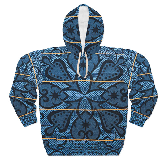 Royal Blue Basotho Hoodie, Black Panther Costume