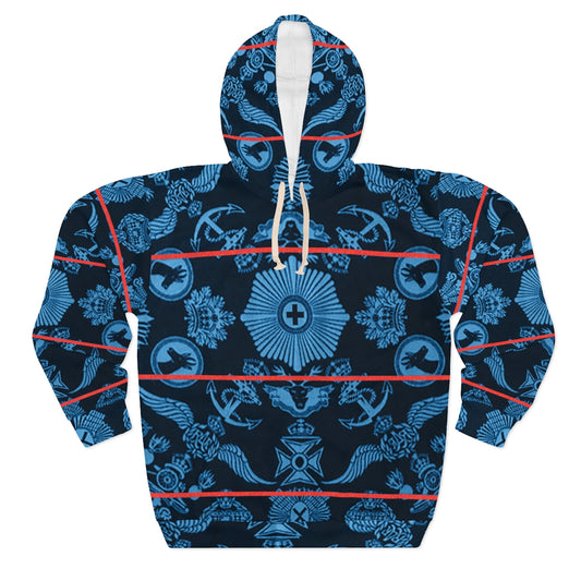 Turquoise Basotho Hoodie, Black Panther Costume