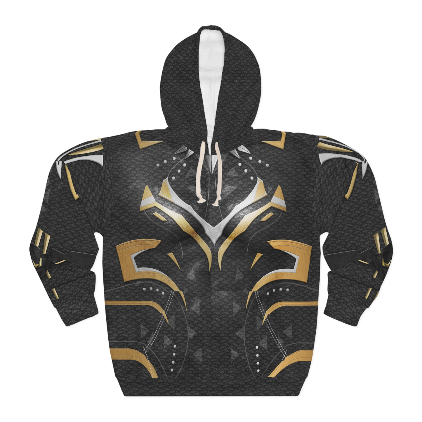 Shuri Black and Gold Hoodie, Black Panther Wakanda Forever Costume