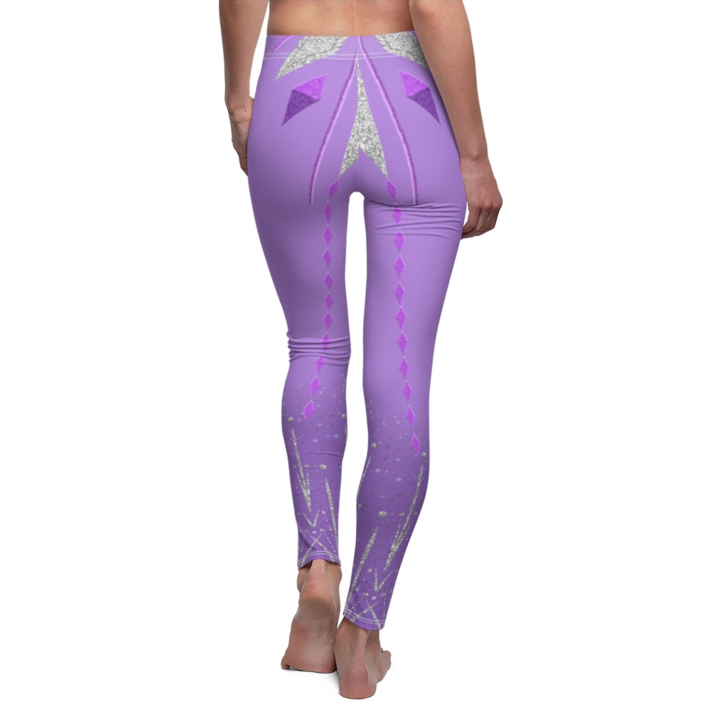 Queen Elsa Purple Ceremony Legging, Frozen 2 Costume