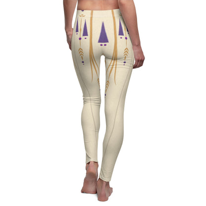 Princess Anna Cream Ceremony Legging, Frozen 2 Costume