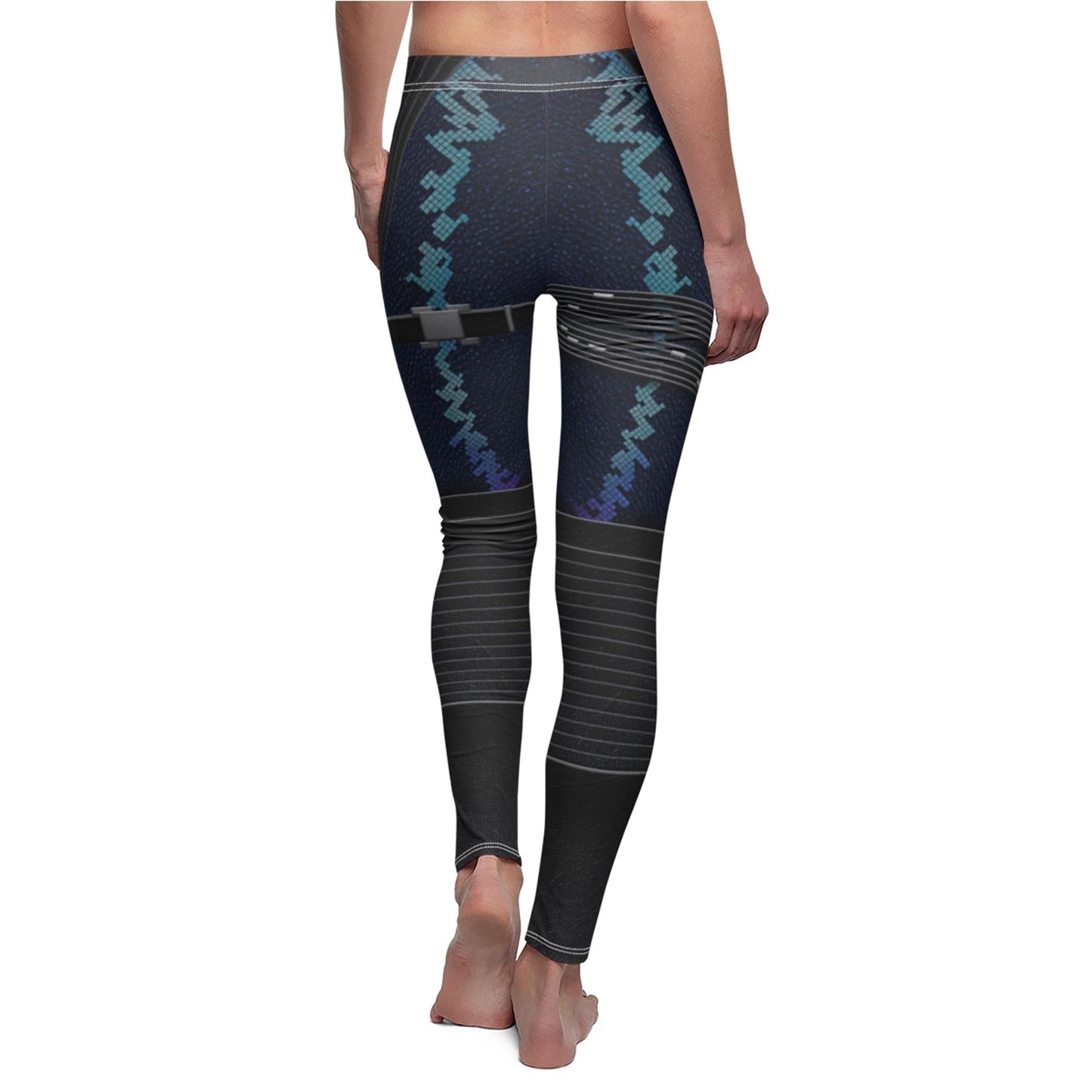 Gamora Blue and Black Legging, Guardians of the Galaxy Costume