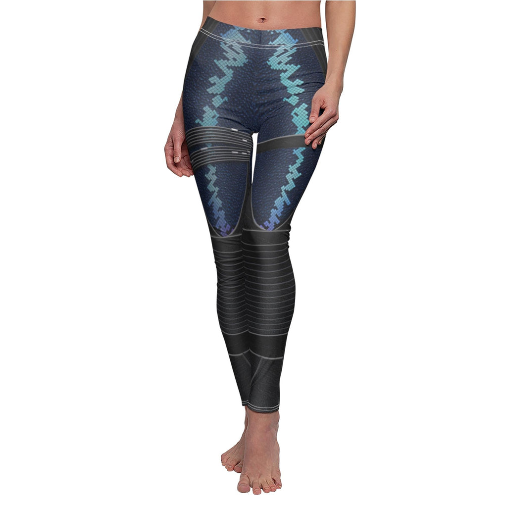 Gamora Blue and Black Legging, Guardians of the Galaxy Costume