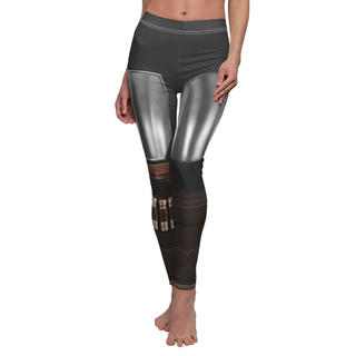 Steel Mandalorian Armor Legging, Mandalorian Costume