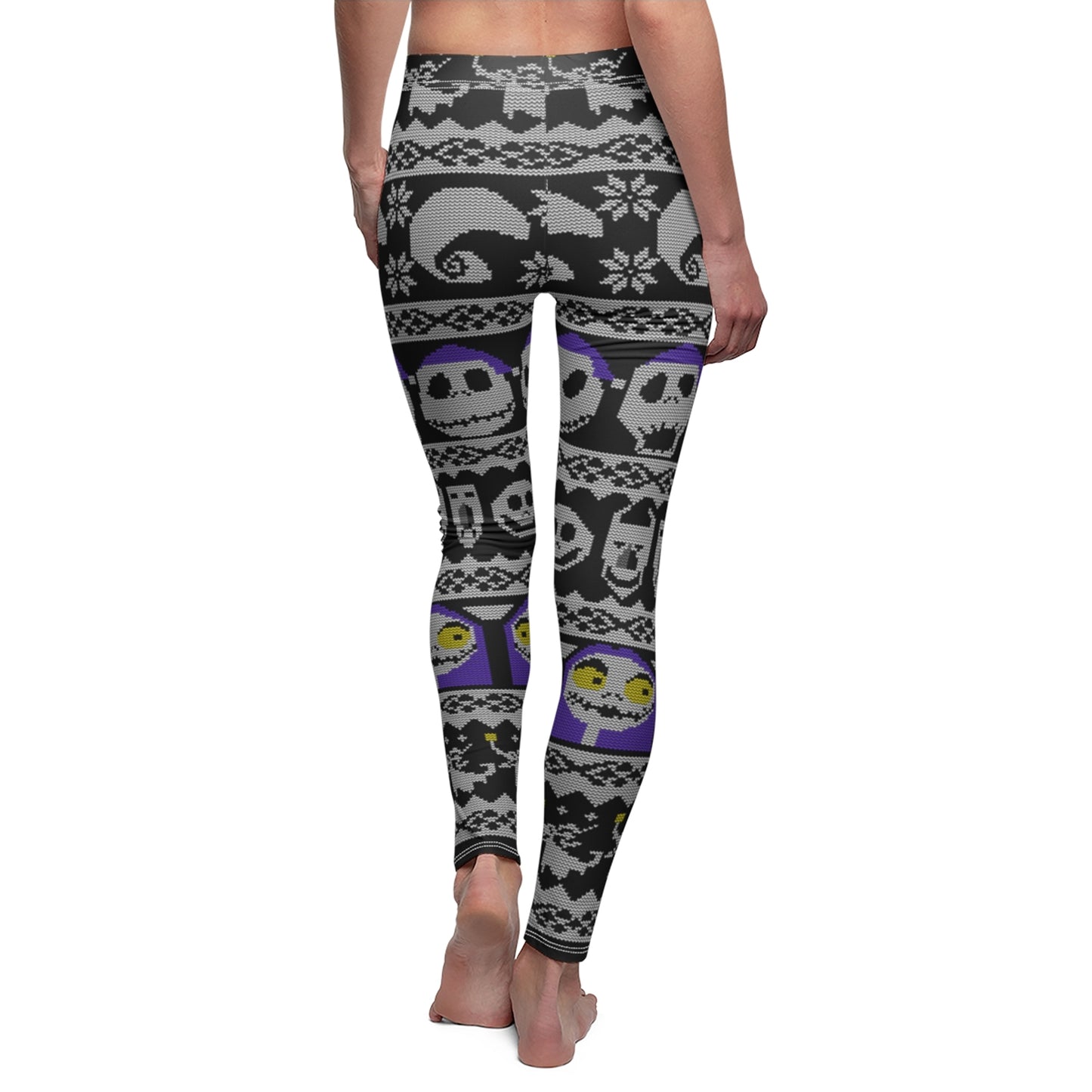 Nightmare Before Christmas Ugly Legging, Nightmare Before Christmas Costume