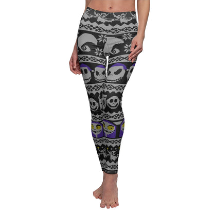 Nightmare Before Christmas Ugly Legging, Nightmare Before Christmas Costume