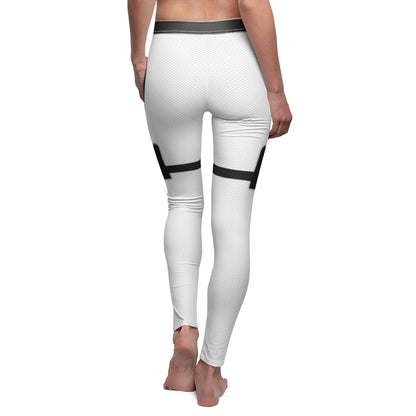 Natasha Romanoff White Legging, Black Widow Costume