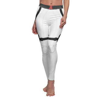 Natasha Romanoff White Legging, Black Widow Costume