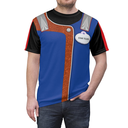 Star Tours Shirt,  Star Tours Cast Member Costume