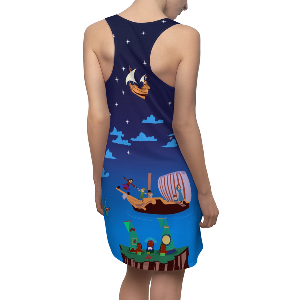 Peter Pan's Flight Pattern Dress, Disney Rides Costume