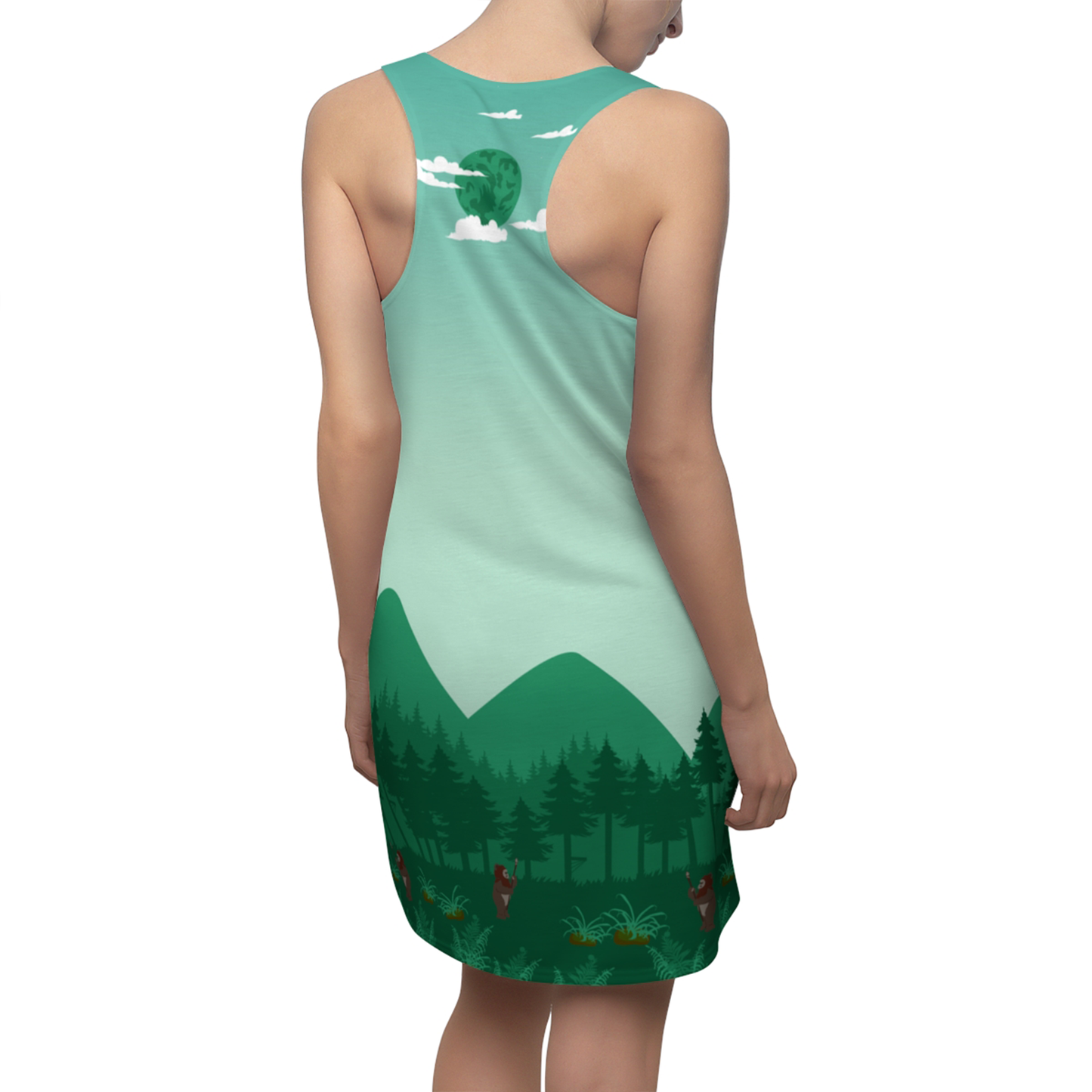 Endor Pattern Dress, Star Wars Costume