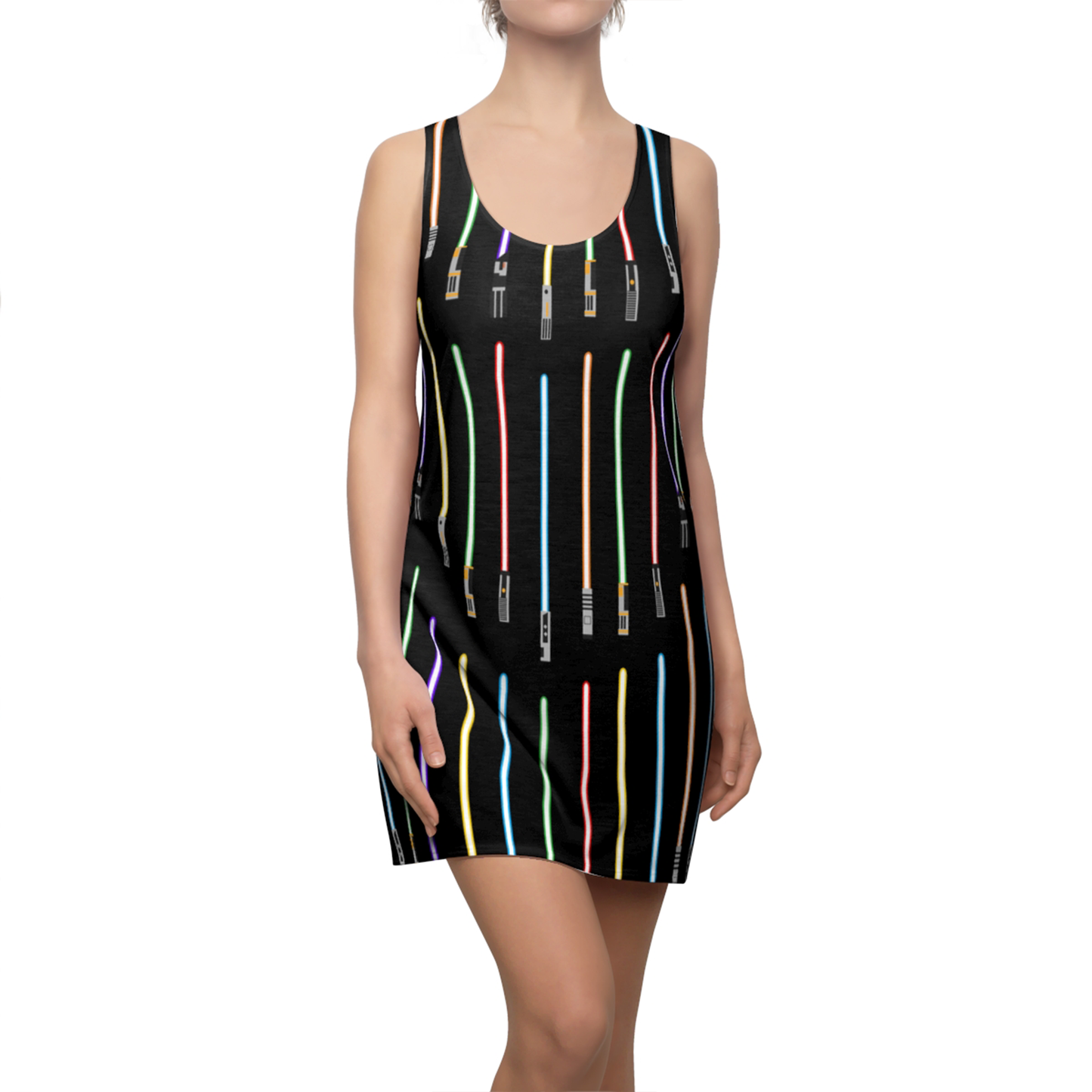 Lightsaber Pattern Dress, Star Wars Costume