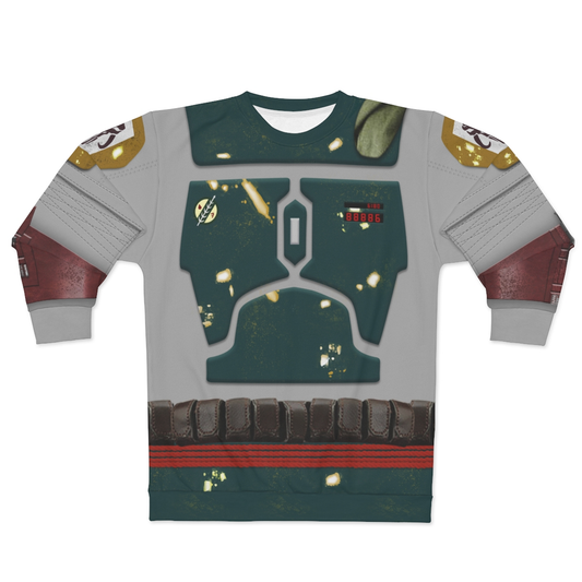 Boba Fett Long Sleeve Shirt, The Mandalorian Costume