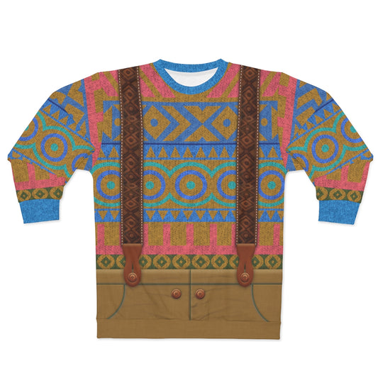 Oaken Long Sleeve Shirt, Frozen Costume