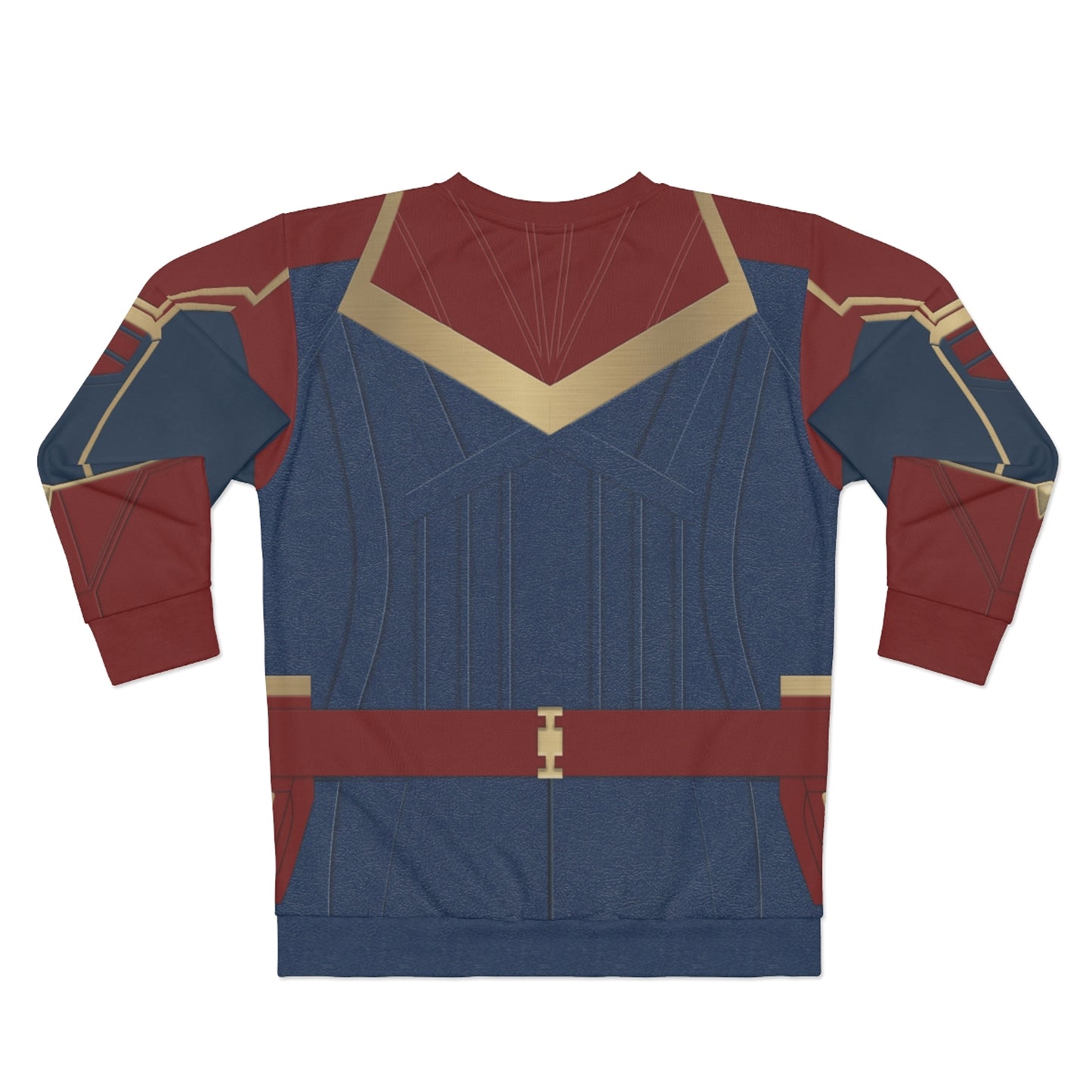 Captain Marvel Long Sleeve Sweatshirt, Captain Marvel Costume