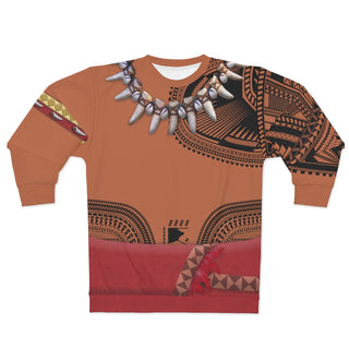 Chief Tui Long Sleeve Sweatshirt, Moana Costume