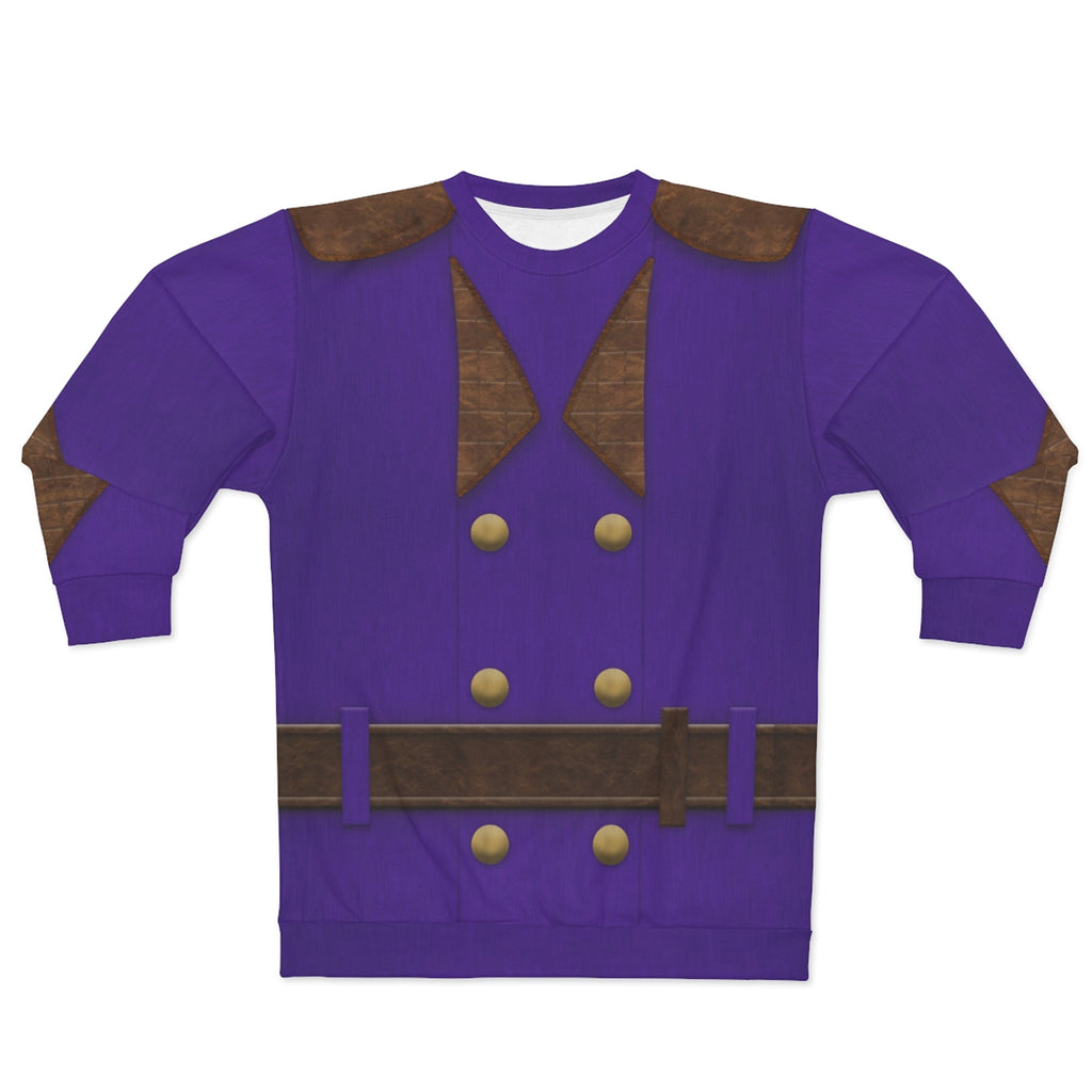Commander Edward Plank Long Sleeve Sweatshirt, Zenon Costume