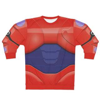 Baymax Red Armor Long Sleeve Shirt, Big Hero 6 Sweatshirt